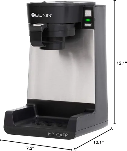 Miniatura 17 de BUNN MCU My Cafe cafetera de una sola taza multiuso para el hogar (Negro/SST)