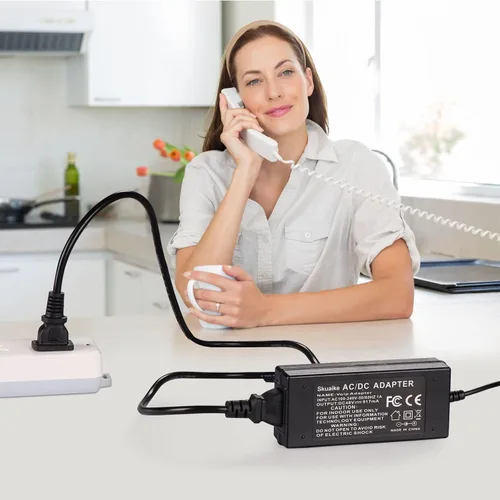 Miniatura 2 de Fuente de alimentación de 48 V CC, fuente de alimentación de 48 V compatible con los modelos de teléfonos Cisco 8811, 8841, 8851, 8861, 8961, 9951.