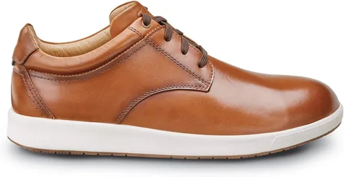 Miniatura 3 de Florsheim Trabajo cruzado, para hombre, puntera de acero, EH, MaxTrax antideslizante, zapatos de trabajo Oxford casuales