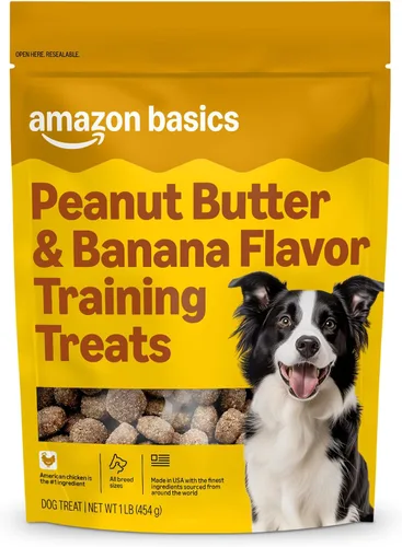 Miniatura 9 de Marca Amazon – Wag - Golosinas de entrenamiento con sabor a mantequilla de maní y plátano para perros, 2 libras (paquete de 1)