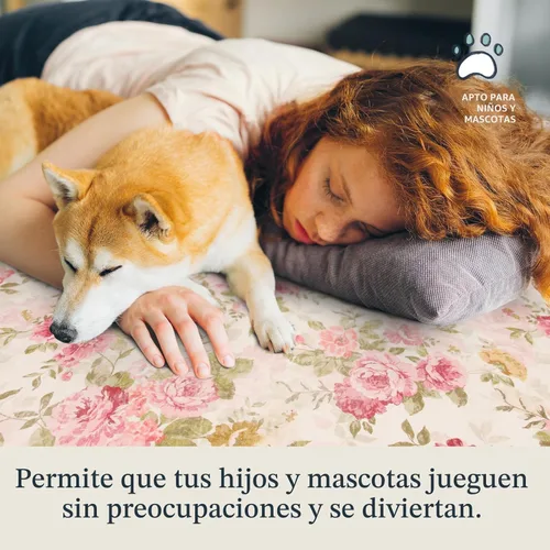 Miniatura 6 de Lahome Alfombra Floral Lavable de 3 x 5 Pies, Alfombras Pequeñas para Dormitorio, Suave Antideslizante, Alfombras para Entrada, Alfombra de Pila
