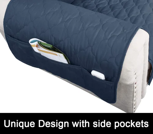 Miniatura 3 de CHHKON Funda impermeable y antideslizante para sillón reclinable que se mantiene en su lugar, cubierta de sofá para perros, protector de muebles