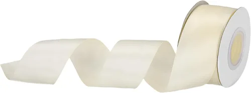 Miniatura 101 de MECCANIXITY Cinta de satén de 3/8 pulgadas de 50 yardas, de grogrén, de seda sólida, fina para ramo de boda, para regalo del día de San Valentín