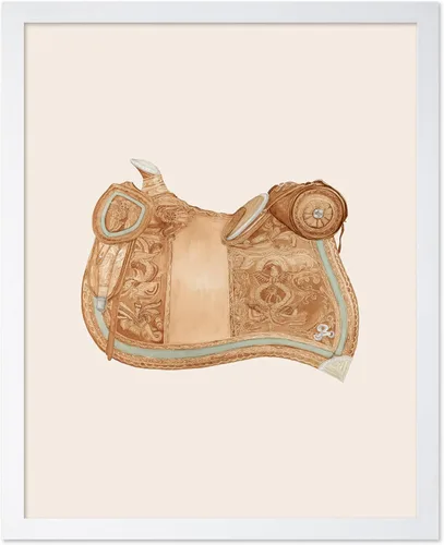Miniatura 18 de Poster Master Póster vintage de cuero para silla de montar, estampado retro de vaquero, arte de silla de montar, diseño occidental, impresión