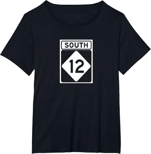 Miniatura 69 de Highway 12 South NC Outer Banks North Carolina Hwy - Camiseta, Negro, S