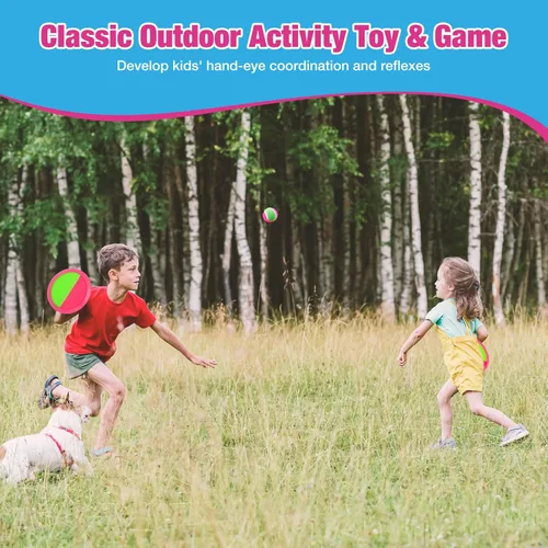 Miniatura 3 de Juguetes al aire libre para niños, juego de tirar y atrapar, patio exterior, campamento, playa, piscina, juegos para niños y niñas de 3, 4, 5, 6, 7