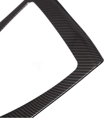 Miniatura 8 de YIWANG Pegatinas de marco de luz de lectura frontal interior ABS estilo fibra de carbono para BMW X3 F25 2011-2017, X4 F26 2014-2017,5 Series F10