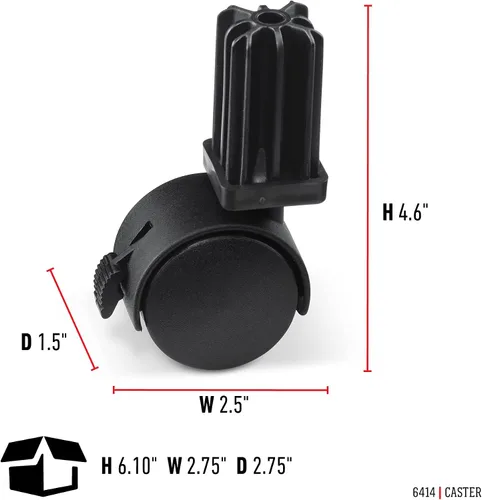 Miniatura 6 de Weber 6414. Rueda de carrito. (Incluye inserto de carrito)