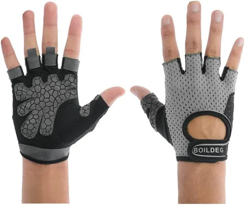 Guantes de entrenamiento antideslizantes diseñados para hombres y mujeres, guantes de fitness, guantes de gimnasio, guantes de levantamiento de