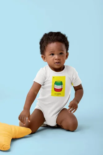Miniatura 5 de Pop Threads El Barril Barrel Loteria Card Mexican Bingo Bebé Niños Niña Niño Camiseta