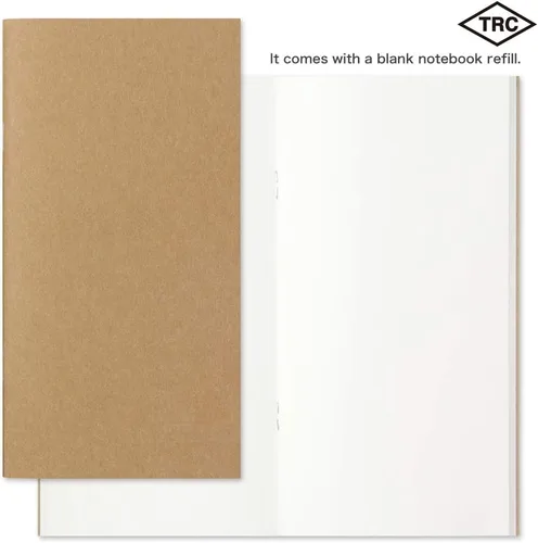Miniatura 5 de Libreta negra de piel para viajeros Midori