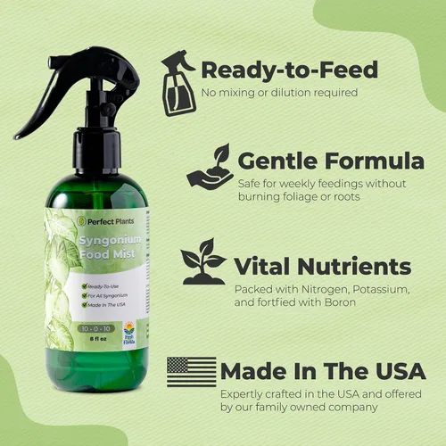 Miniatura 4 de Syngonium - Niebla alimentaria de Perfect Plants Spray líquido foliar para plantas de punta de flecha y otras plantas de interior Mezcla