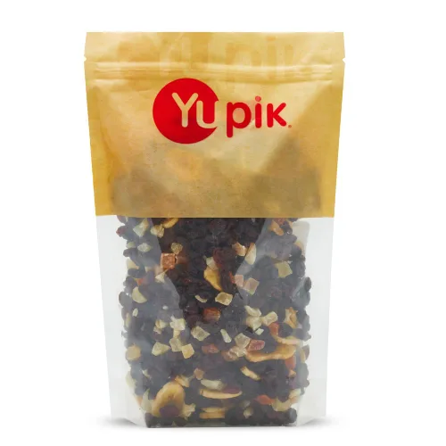 Yupik Trail Mix, explosión de fruta sin sulfito, 2.2 libras, una mezcla de plátanos, pasas, arándanos, papaya y piña