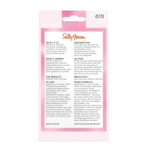Miniatura 6 de Sally Hansen removedor de cutícula instantaneo, 1 onza líquida., paquete de de 1