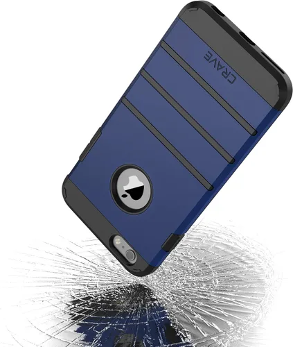 Miniatura 5 de Crave Strong Guard - Funda para iPhone 6/6S Plus (5.5 pulgadas), serie de protección azul marino