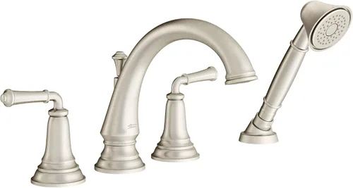 Miniatura 11 de American Standard T052901.002 Delancey Grifo de bañera romana con ducha personal, cromo pulido