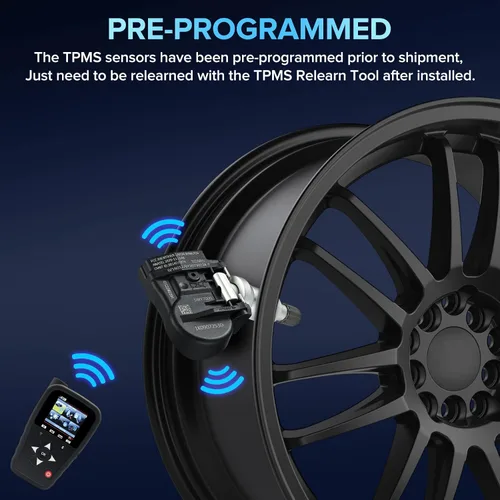 Miniatura 3 de BDFHYK Sensor de presión de neumático TPMS programado de 315MHz compatible con Audi A3 A4 A5 Q5 S3 S4 S5 TT, VW Beetle CC Eos GLI Golf GTI Jetta