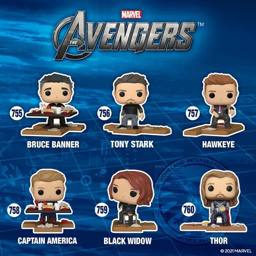 Miniatura 6 de Funko Pop Deluxe, Marvel: Serie de Vengadores Victory Shawarma - Figura de Bruce Banner 1 de 6 - Exclusivo de Amazon - Figura de vinilo
