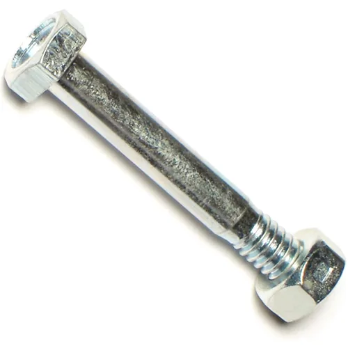 Hard-to-Find Fastener Pasadores de cizalla quitanieves, piezas de acero chapado en zinc para mantenimiento de hogar o negocio de invierno, 1/4 x