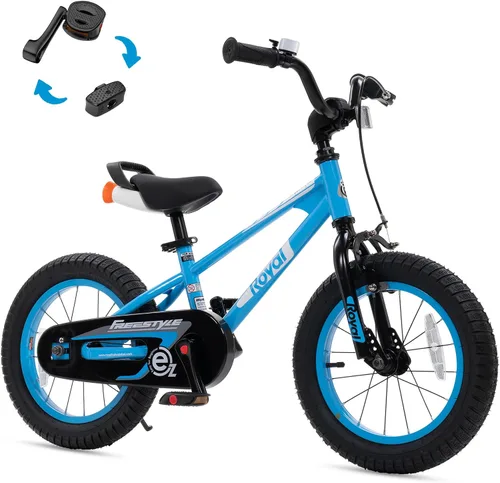 Miniatura 24 de RoyalBaby EZ Kids Bike 12 14 16 18 20 Inch Balance Pedal 2-in-1 Training Bicycle Boys Girls Ages 3 to 12 Years Easy Learn for Beginners