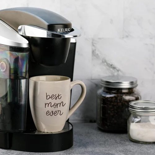 Miniatura 7 de Pavilion Gift Company Best Mom Ever - Taza de café de cerámica grande de 20 onzas, color beige