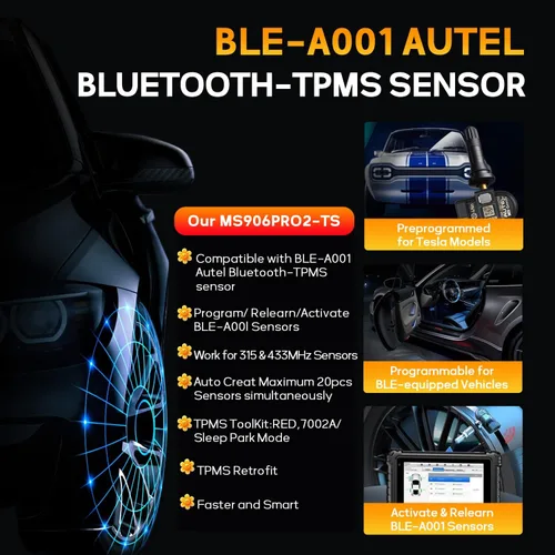 Miniatura 4 de Autel MaxiSys MS906 Pro2 TS Escáner TPMS completo Funcionalidad 2.0 Hasta MS906 PRO TS MK906 PRO-TS MP900TS MS906PRO MS906MAX Nivel OEM Todos