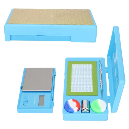 Miniatura 6 de Báscula digital de cocina, báscula digital de bolsillo, báscula multifuncional, escala electrónica de 0.00 oz a 17.64 oz con conversión de 7