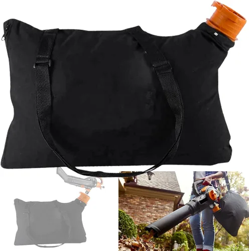 50026858 Bolsa de colección de hojas Trivac (WGBAG500) para aspiradora Worx 12 Amp Sopladora - Bolsa de colección de sopladora de hojas 50015035,