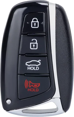 Keymall Reemplazo de llavero remoto de entrada sin llave para Hyundai Santa Fe 2013 2014 2015 2016 2017 2018 315MHz 4 botones (ID de FCC: SY5DMFNA04