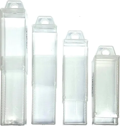Miniatura 8 de FTG USA Contenedor de almacenamiento Caja de plástico extensible de 6 piezas utilizada como caja de almacenamiento para avellanadoras y brocas
