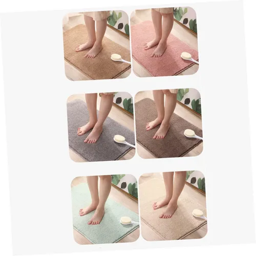 Miniatura 7 de Unomor Tapete de baño absorbente para puerta de interior, tapete de baño absorbente, tapete interior para puerta interior, interior, interior, Café