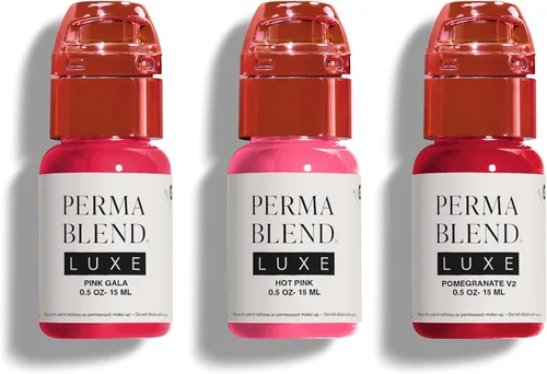 Miniatura 10 de Perma Blend Juego de tintas neutralizantes para maquillaje permanente, pigmento de microblading vegano y suministros de tatuaje para maquillaje