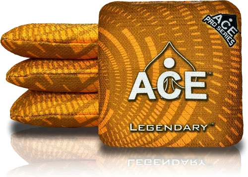Miniatura 22 de Legendario Bolsos Cornhole ACE Pro + Kits PRO De doble lado, resbaladizos y pegajosos para todo clima Bolsa de descanso opcional y estuche