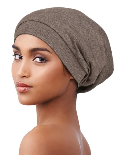 Miniatura 109 de Alnorm - Gorro con forro de satén y suave banda elástica para hombres y mujeres, talla única Se ajusta a la mayoría