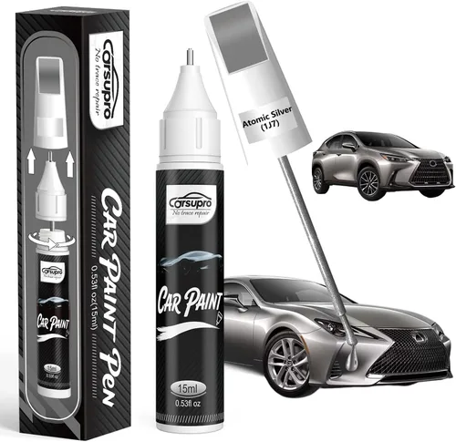 Miniatura 9 de Pintura de retoque para automóviles, pintura de retoque automotriz 2 en 1, reparación de arañazos de pintura de automóvil, fijación rápida precisa