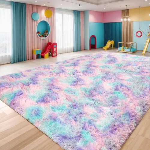 Miniatura 25 de Sour Lemon Alfombras de área de 5 x 7, alfombra de área grande de 5 x 7 pies, alfombras de área lavables, alfombra de área para dormitorio, alfombra