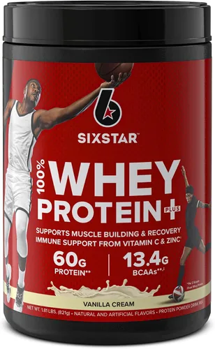 Miniatura 8 de Six Star Proteína de suero de leche en polvo de proteína de suero de leche Plus Aislado de proteína de suero y péptidos Proteína magra en polvo
