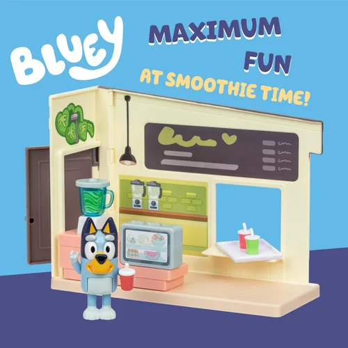 Miniatura 2 de Bluey - Juego de juguetes de simulación de la barra de jugo, juguetes de juego de simulación para niños pequeños de 3 a 5 años, juego de cocina
