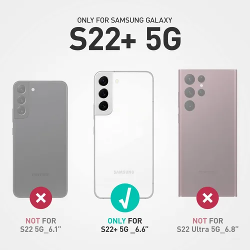 Miniatura 2 de i-Blason Cosmo - Funda protectora delgada y elegante para Samsung Galaxy S22 Plus (2022), con protector de pantalla integrado (mármol)