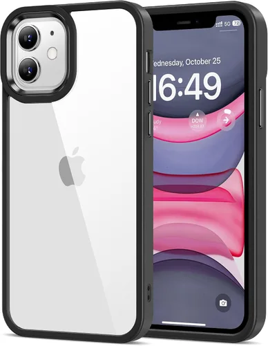 Miniatura 72 de HOOMIL Funda para iPhone 7 Plus/iPhone 8 Plus de 5.5 pulgadas, no amarillea, protección contra caídas, cubierta trasera dura transparente