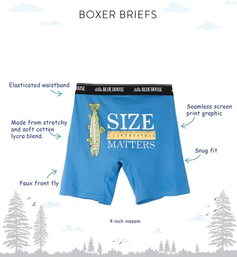 Miniatura 4 de Little Blue House by Hatley Boxers Joke para hombre