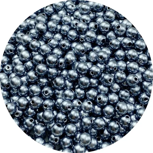 Miniatura 15 de Pinhoollgo 800pcs Pearl Beads 6mm Round Pearl Beads with Hole for DIY Bracelet Necklace Jewelry Making Supplies Handmade Craft(White)