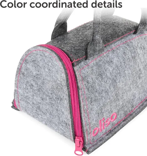 Miniatura 5 de oliso Pequeña bolsa de transporte para mini planchas M2Pro y M3Pro – Funda de viaje se adapta a la mayoría de mini planchas de vapor – Ideal