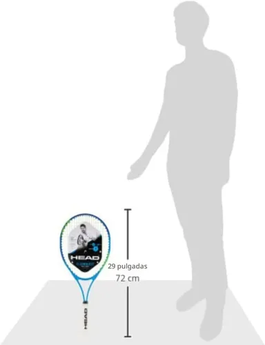 Miniatura 6 de HEAD Ti. Conquest Tennis Racquet – Nano Titanium Technology, Oversized Head, Lightweight O-Beam Construction, Pre-Strung Beginner & Recreational