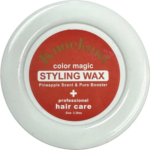 Miniatura 9 de Knockout Color Magic Hair Styling Wax (01 Charcoal)