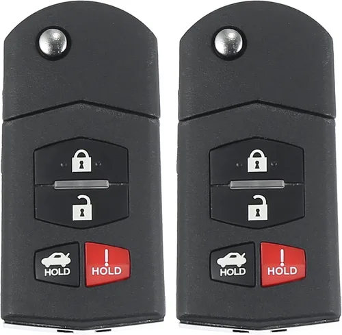 X AUTOHAUX 2 unids 315MHz BGBX1T478SKE125-01 Reemplazo sin llave remoto de entrada remoto para Mazda 3 Seden 10-13 para Mazda 6 10-13 MX-5 Miata