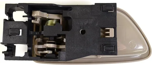 Miniatura 2 de 8017 Manija de puerta interior delantera y trasera izquierda para el lado del conductor, color beige/tostado, compatible con Toyota Sequoia