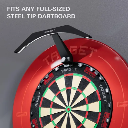 Miniatura 5 de Target Darts Tablero de Dardos LED - Iluminación de Tablero de Dardos Brillante Cable Extra Largo de 3m Se Ajusta de Forma Segura a Todos