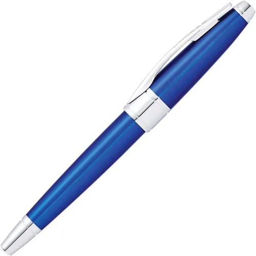 Miniatura 4 de Cross Apogee - Bolígrafo roller de laca azul translúcido