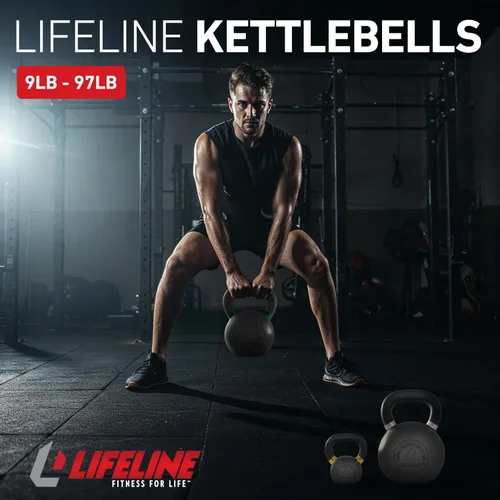 Miniatura 2 de Lifeline - Pesa rusa de entrenamiento de fuerza para gimnasio en casa